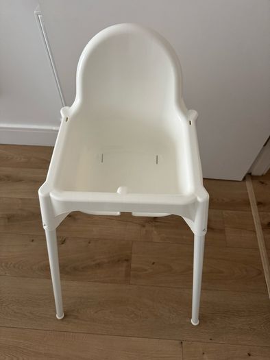 Ikea High chair with safety belt.