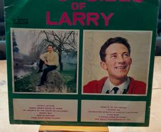 Vintage 1966 Signed Larry Cunningham LP - Two Sides Of Larry