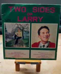 Vintage 1966 Signed Larry Cunningham LP - Two Sides Of Larry
