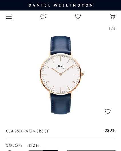 New Daniel Wellington Watch