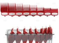 main image for ad Premium Cutting Guides 8Pcs Set Guide Combs Hair Clipper Guides with Metal Clip