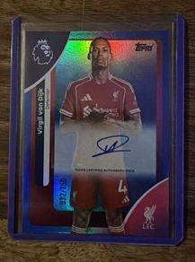 Virgil Van Dijk Topps PL Auto 2025/26 032/150 Liverpool FC