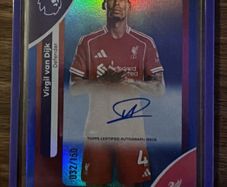 Virgil Van Dijk Topps PL Auto 2025/26 032/150 Liverpool FC