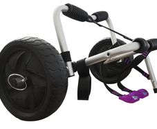 Universal Kayak Cart Canoe Carrier Trolley for Carrying Kayaks,Canoes,Paddleboards with Plastic Wheels