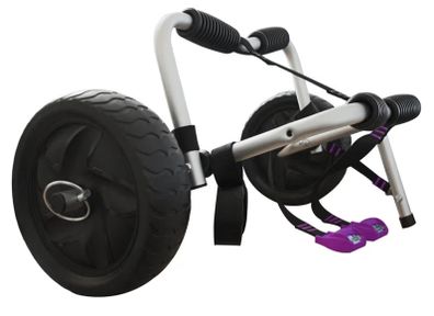 Universal Kayak Cart Canoe Carrier Trolley for Carrying Kayaks,Canoes,Paddleboards with Plastic Wheels