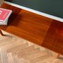 Mid century teak coffee table vintage retro Image 2