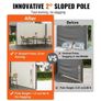 Retractable Side Awning, 79''x 236'' Outdoor Privacy Screen, 180g Polyester Water-proof Retractable Patio Screen, UV 30+ Room Divider Image 6