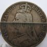 1891 Silver Crown Coin - British Queen Victoria Jubilee Head Image 5