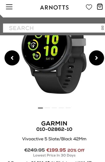Garmin Watch Vivoactive 5 (NEW)