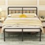 King Size Bed Frame 5ft with Headboard and Footboard Image 6