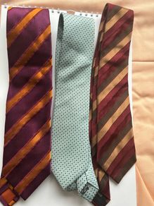 Three Disigner Silk Ties