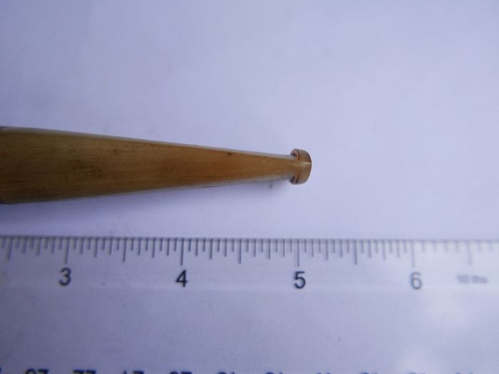 Vintage Alpina Horn Stem Pot Estate Pipe