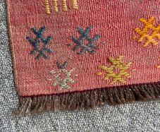 Antique Embroidered Rug