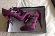 Purple shoes