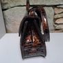 Bronze marble croc Handbag Image 7