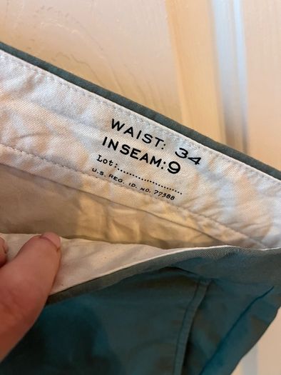 Mens J Crew Shorts - Waist 34 - worn once, dressy