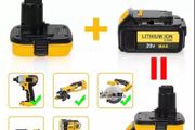 Battery Adapter Converter for DEWALT 18V Tools 20V Max Lithium Ion Battery Power Bank Function USB