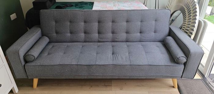 grey sofabed