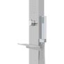Outdoor Shower with Tray WPC Stainless Steel Image 8