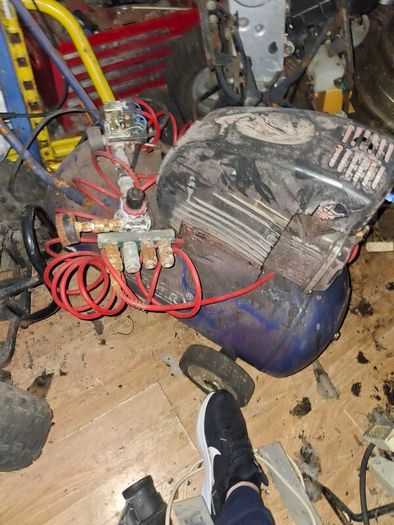 Chain saws, table saws, Generators, go carts, bikes