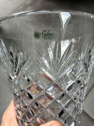 Galway Crystal large vase