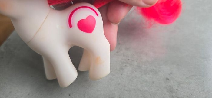 Valentine Twin Hugs Mail Order MO HTF Rare US MLP G1 My Little Pony