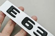Mercedes e63 boot badge logo