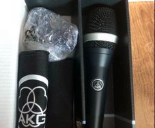 AKG D5 Dynamic Vocal Microphone & Mic Stand, Ohuhu Microphone Stand.