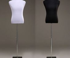New Mens Tailors Dummy (Black or White) - FREE Delivery