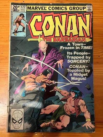 Comic: 'Conan The Barbarian' no. 122 (May 1981)