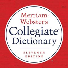 Merriam-Webster's Collegiate Dictionary, 11th Edition, Jacketed Hardcover, Indexed