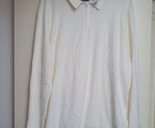 Hollister textured polo Jumper