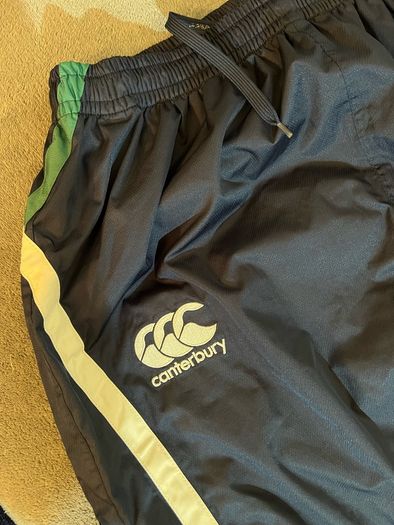 Ireland rugby Canterbury waterproof Training pants Velcro XL