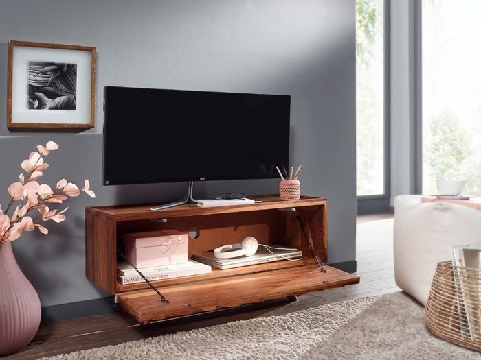 Solid Sheesham Wood TV Unit