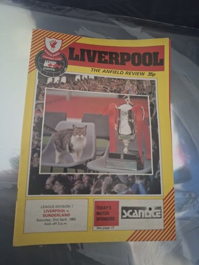 Liverpool programmes.  Selections detailed below