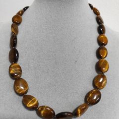 Vintage Tiger eye stones necklace