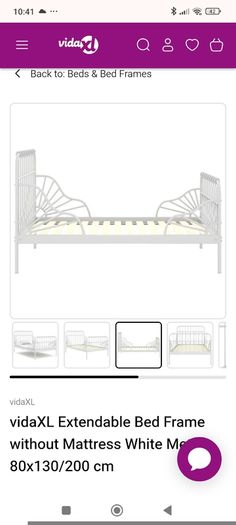 Girls bed