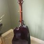 Fender Acoustic/Electric Guitar w/ hard top travel case and stand Image 3