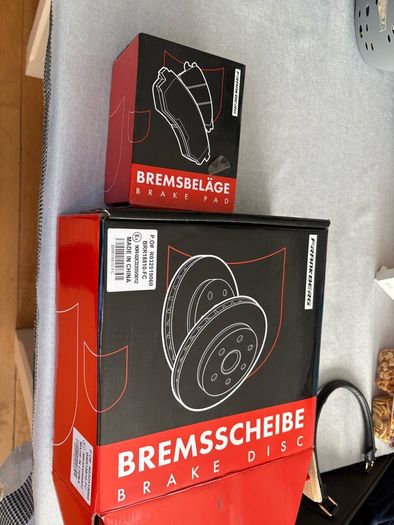 brake dick and brake part set