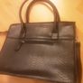 Hand Bag/Style and Functionality Unique Black Bag from Savida. Overall Snake Skin Type Finish Image 4