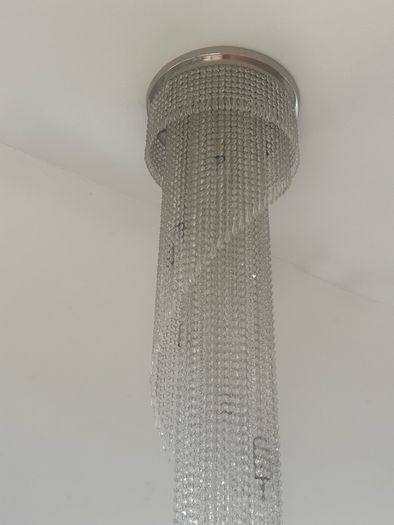 Italian Glass Chandelier