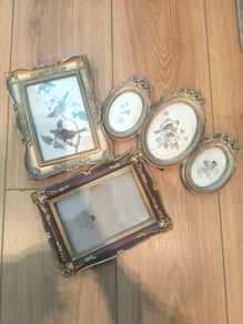 Set of 3 Brand New Carolyn Donnelly Vintage Gold Picture Frames