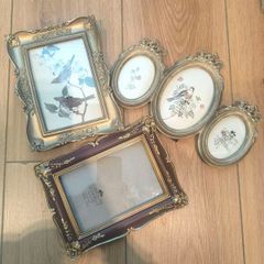 Set of 3 Brand New Carolyn Donnelly Vintage Gold Picture Frames