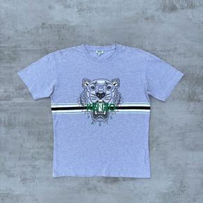 Grey kenzo Paris tiger t-shirt