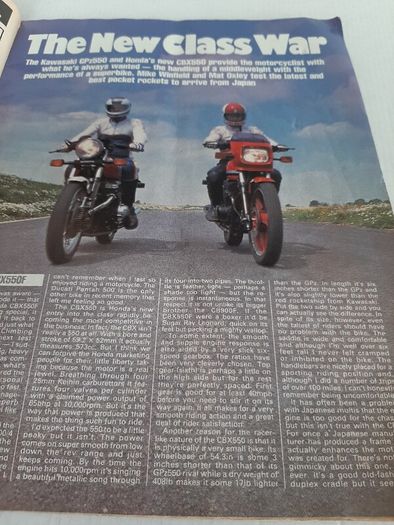 Vintage biker magazine 1982