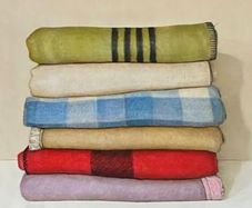 Used or unwanted woollen blankets