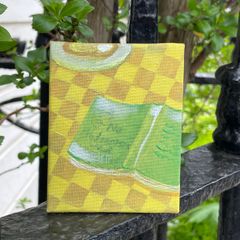 Book art, Mini art, Acrylic art, Painting
