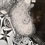 Barry Britton Signed Limited Edition Print - Mandola Man Image 5