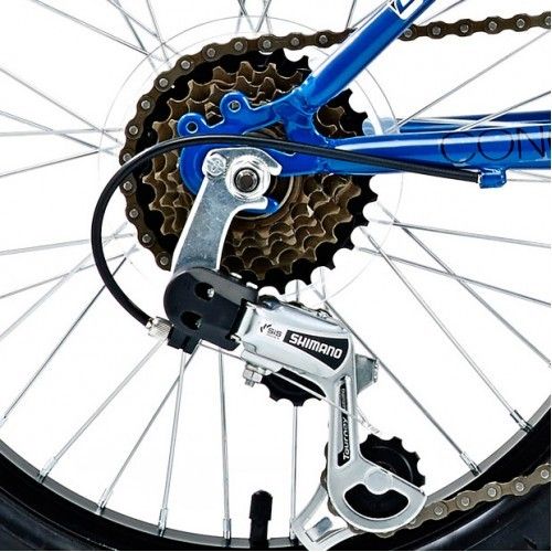 Concept Havoc Boys 6 Speed 18" Blue/White