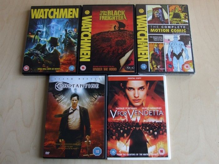 DC Comics / Vertigo movies (DVD)